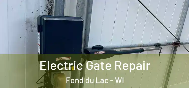 Electric Gate Repair Fond du Lac - WI