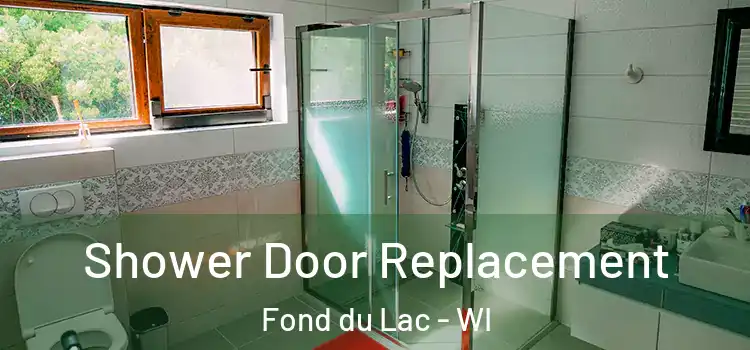 Shower Door Replacement Fond du Lac - WI